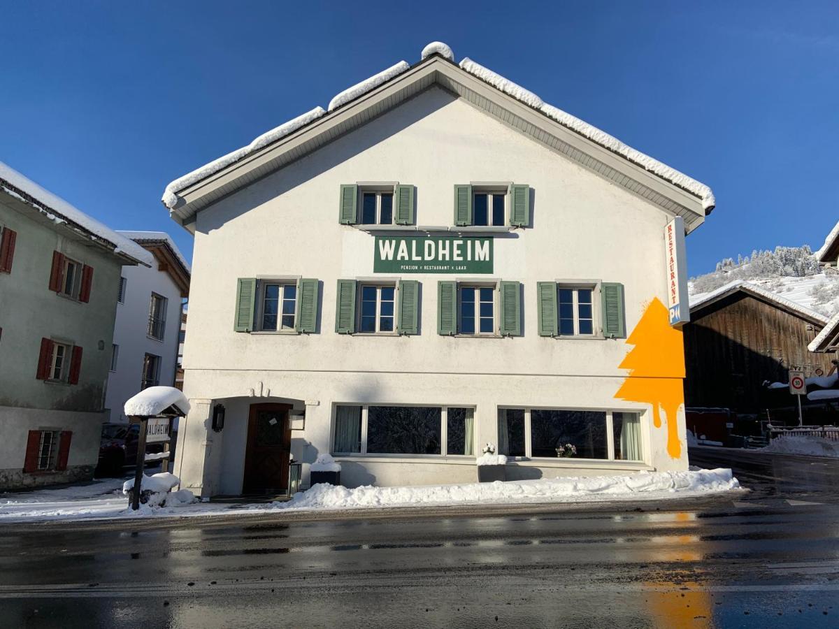 Waldheim Pension Laax Wohnung Лаакс Екстериор снимка